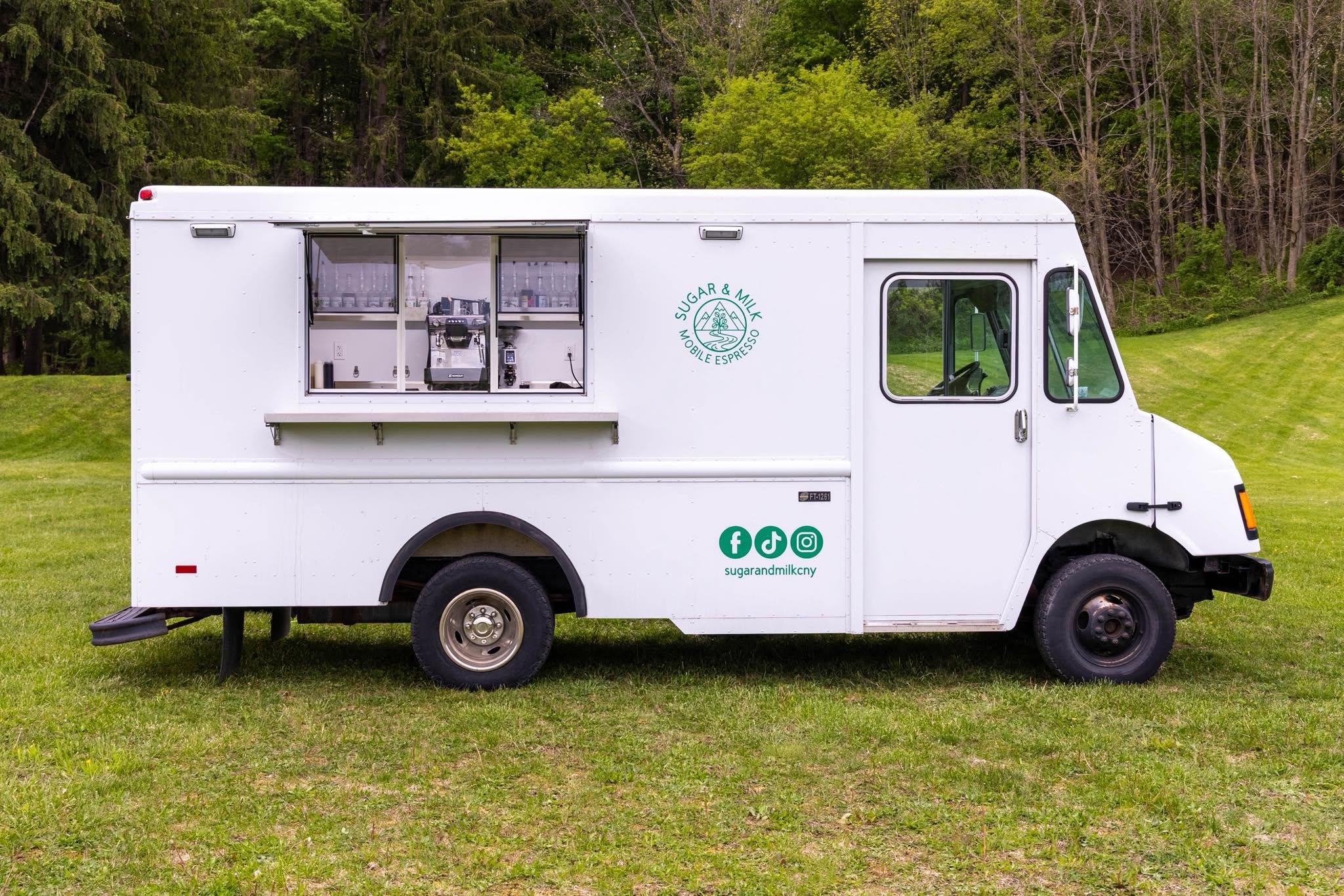 Sugar & Milk mobile espresso truck
